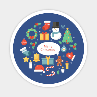 Merry Christmas Magnet